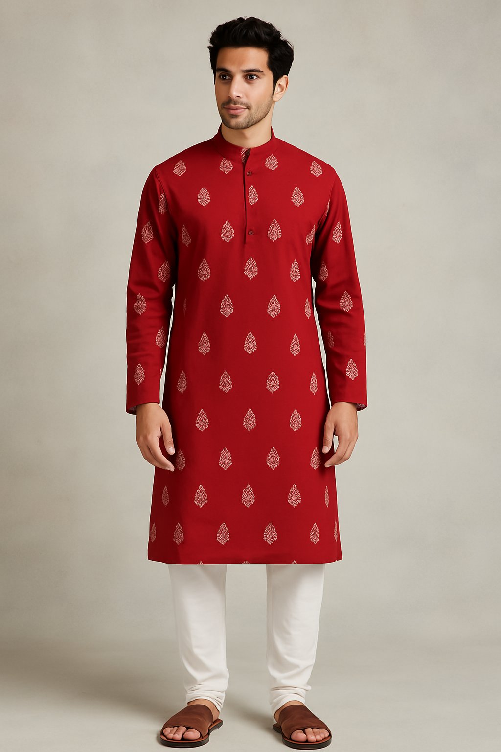 Handblock  cotton kurta pajama for Men