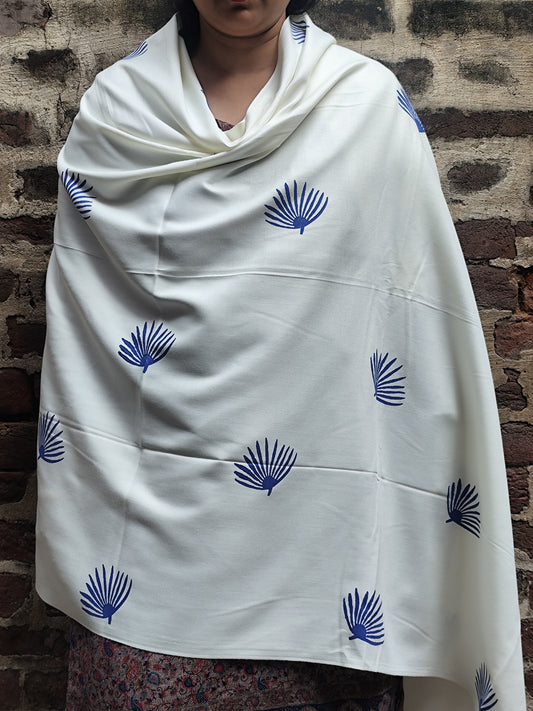Handblock shawls